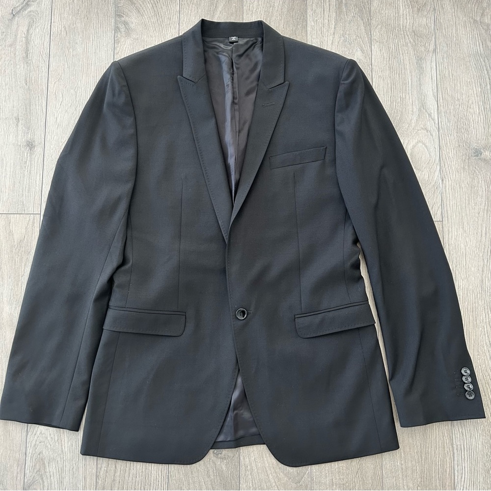 DOLCE & GABBANA classic men’s black blazer / suit
